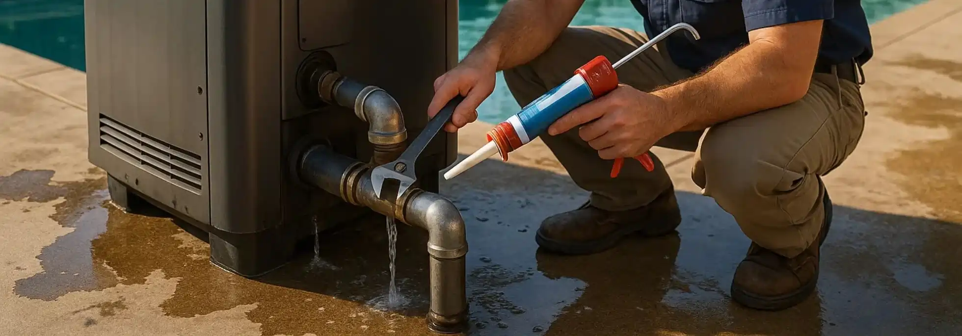  Pool Heater Leak Repair - HVAC Port Stanley
