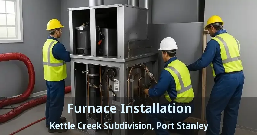 Furnace Installation Kettle Creek Subdivision, Port Stanley - ON