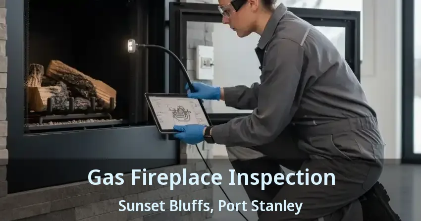 Gas Fireplace Inspection Sunset Bluffs, Port Stanley - ON