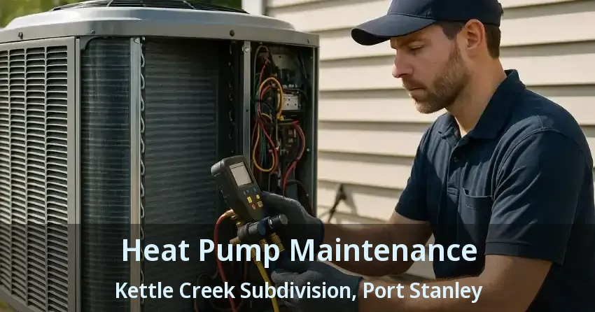 Heat Pump Maintenance Kettle Creek Subdivision, Port Stanley - ON