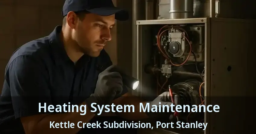 Heating System Maintenance Kettle Creek Subdivision, Port Stanley - ON