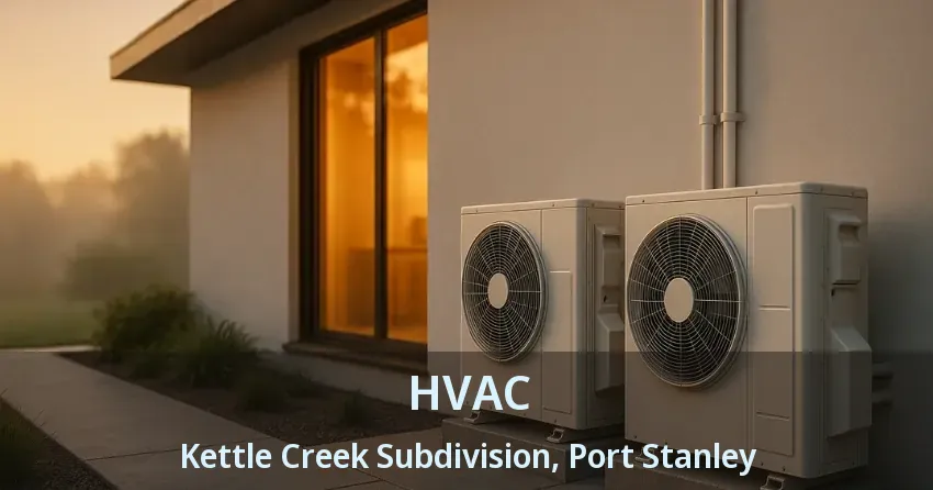 HVAC Kettle Creek Subdivision, Port Stanley - ON HVAC Kettle Creek Subdivision, Port Stanley - ON