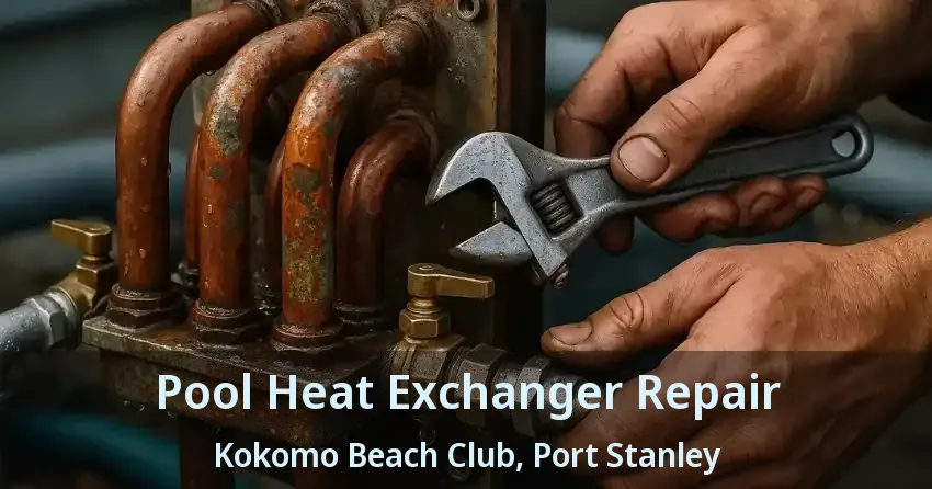 Pool Heat Exchanger Repair Kokomo Beach Club, Port Stanley - ON